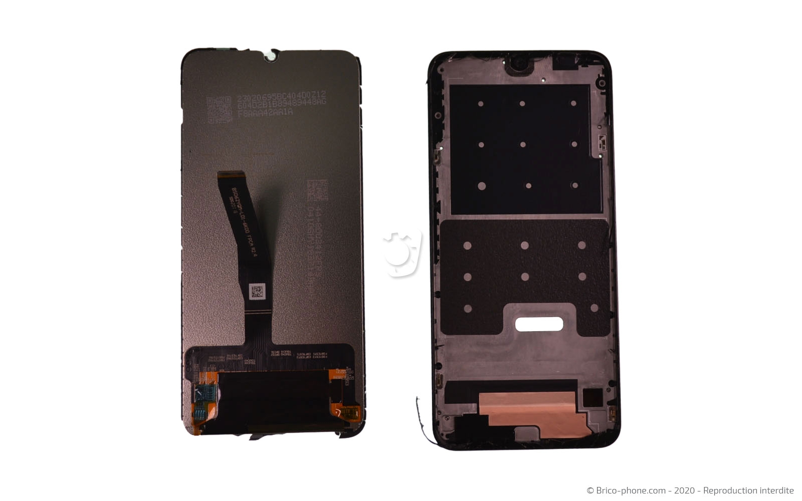 Changement d'écran  ( vitre + LCD ) sur P Smart 2020 photo 2