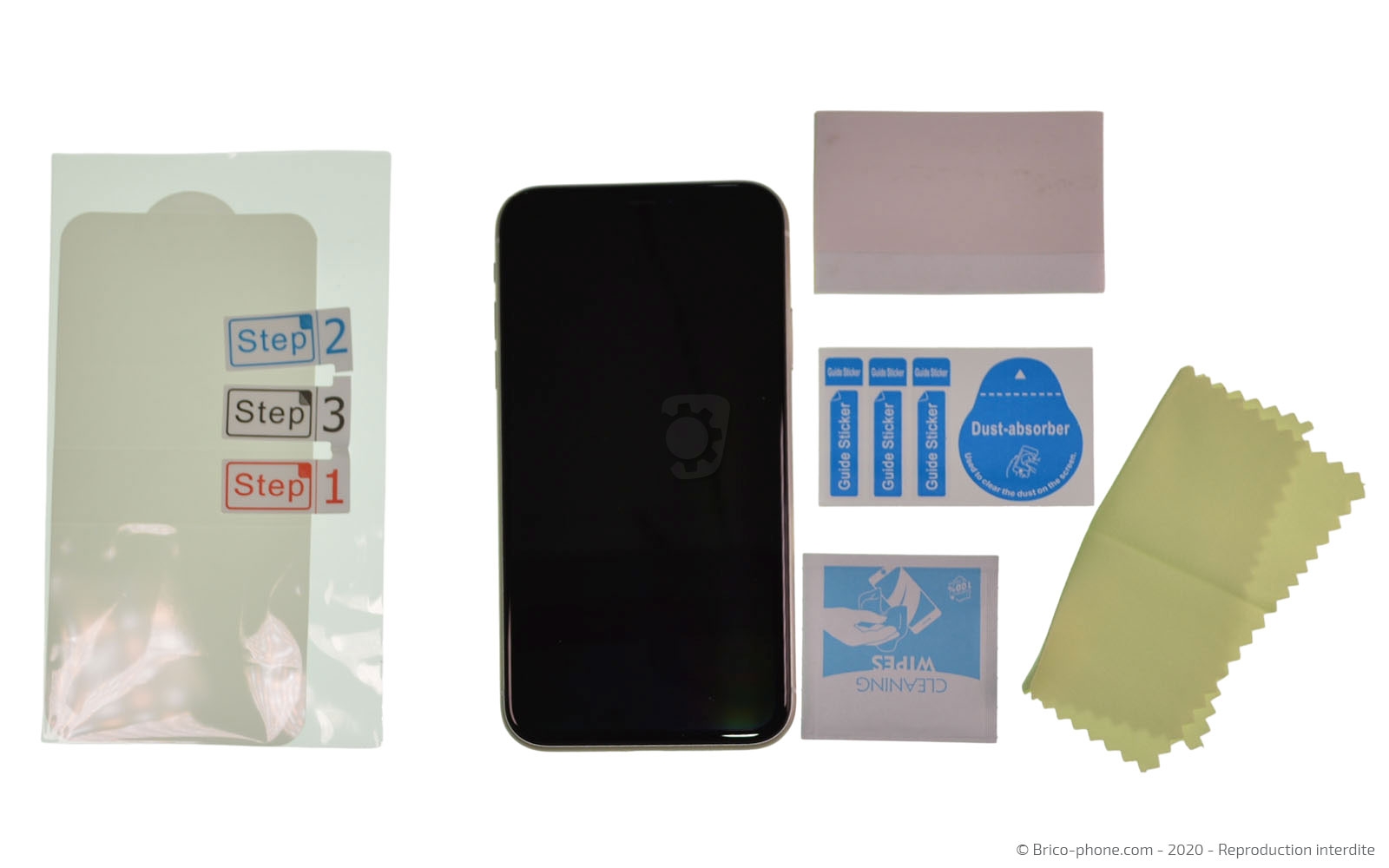 Pose d'une protection d'écran en Hydrogel photo 1