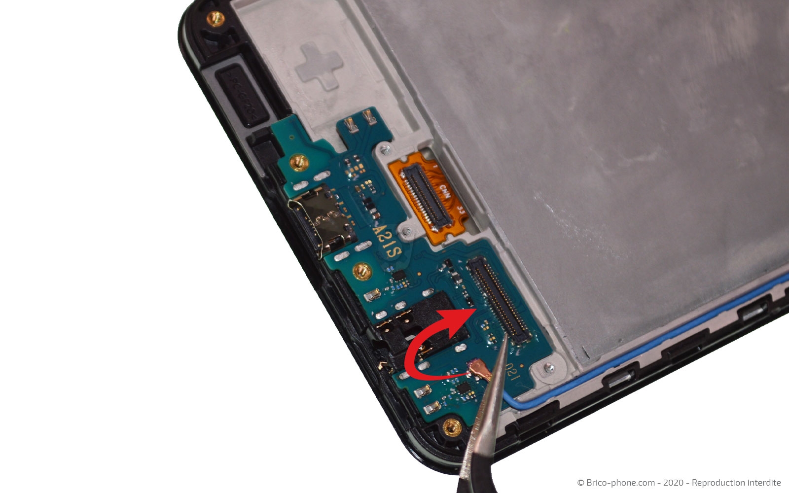Démontage complet sur Galaxy A21s photo 1