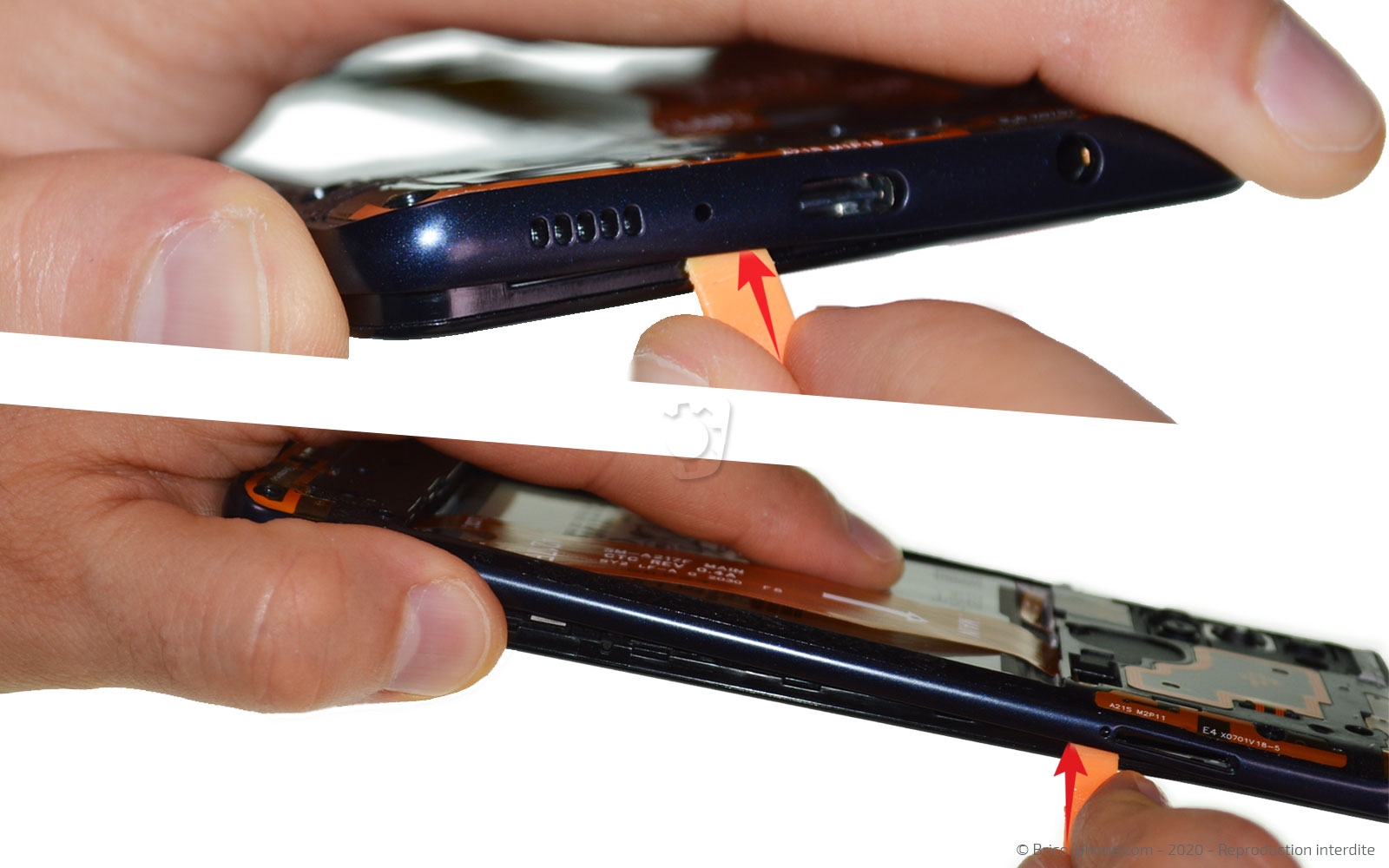 Démontage complet sur Galaxy A21s photo 3