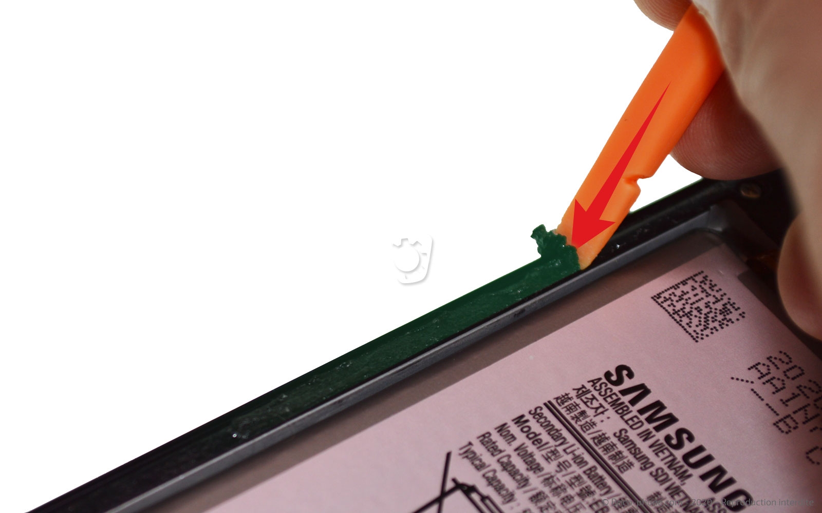 Changement de batterie sur Galaxy A21s photo 2