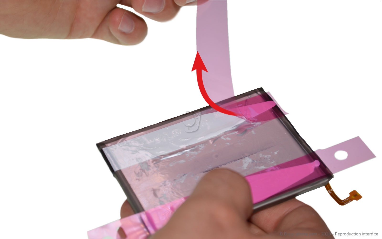 Changement de batterie sur Galaxy A21s photo 3