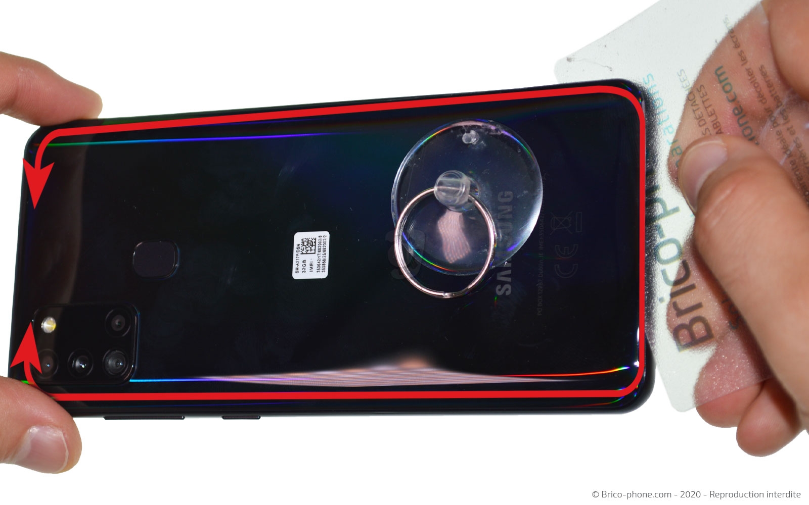 Changement du connecteur de charge sur Galaxy A21s photo 2