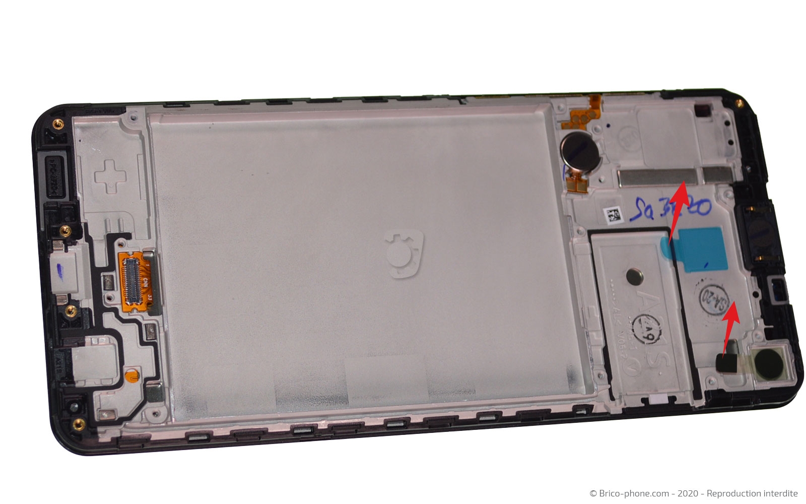 Changement du bloc écran sur Galaxy A21s photo 1