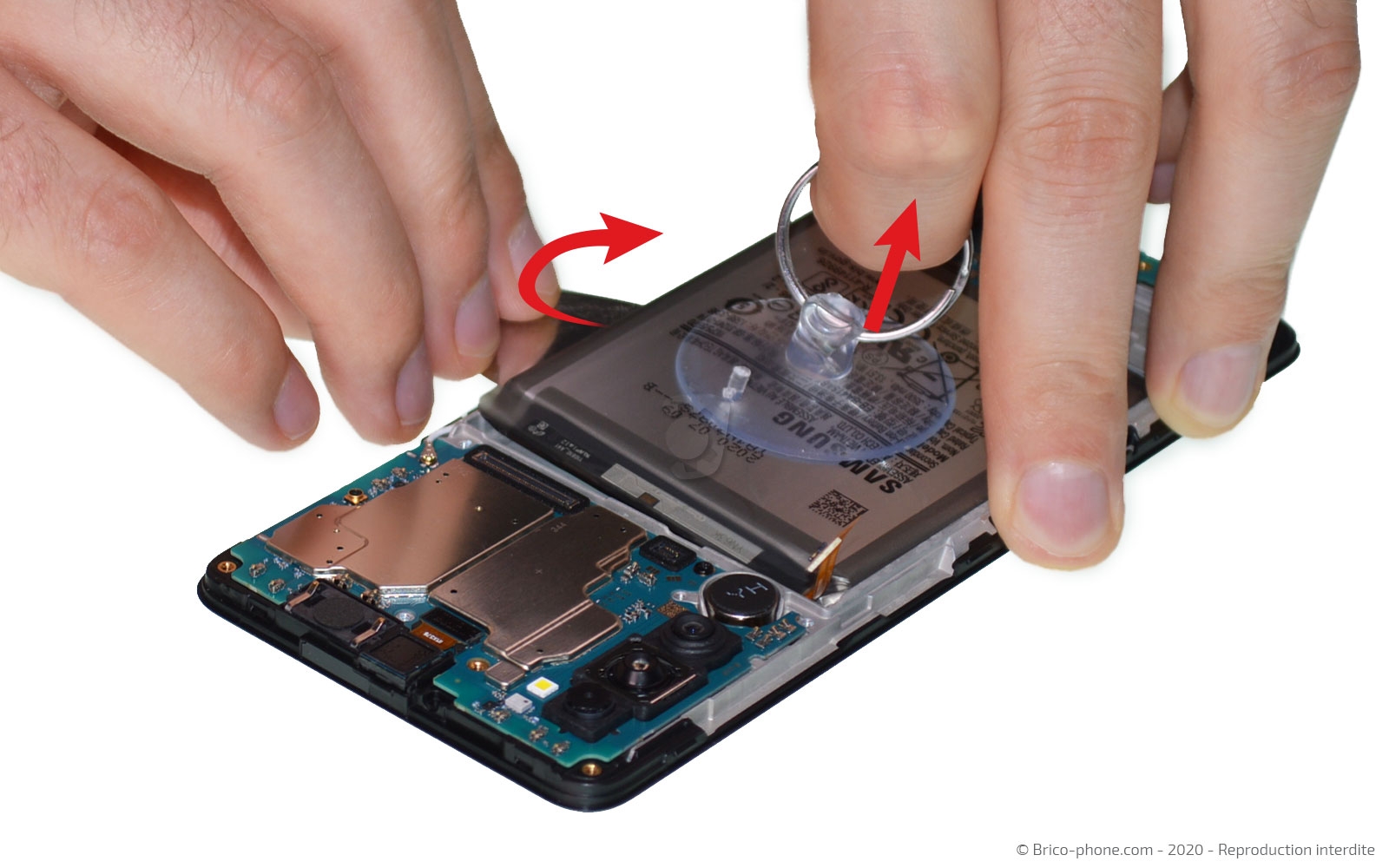 Démontage complet  sur Galaxy A41 photo 1