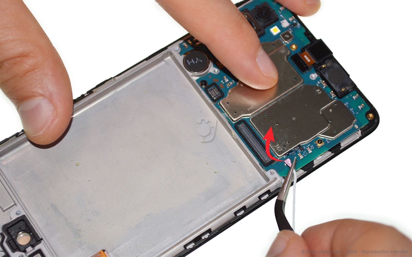 Démontage complet  sur Galaxy A41 photo 3