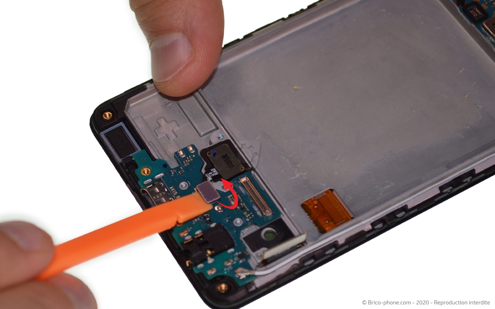 Changement du bloc écran sur Galaxy A41 photo 1