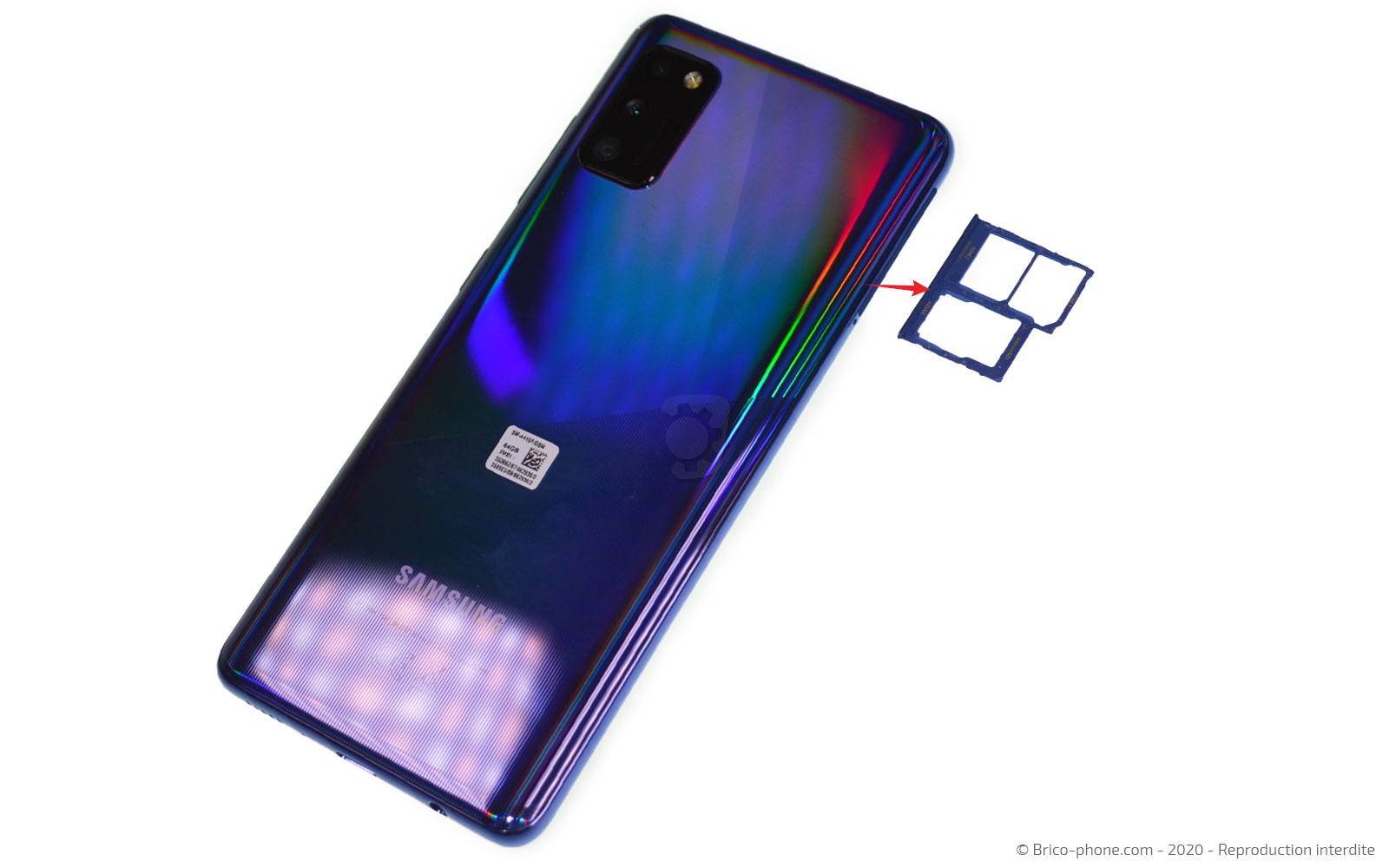 Changement du connecteur de charge sur Galaxy A41 photo 3