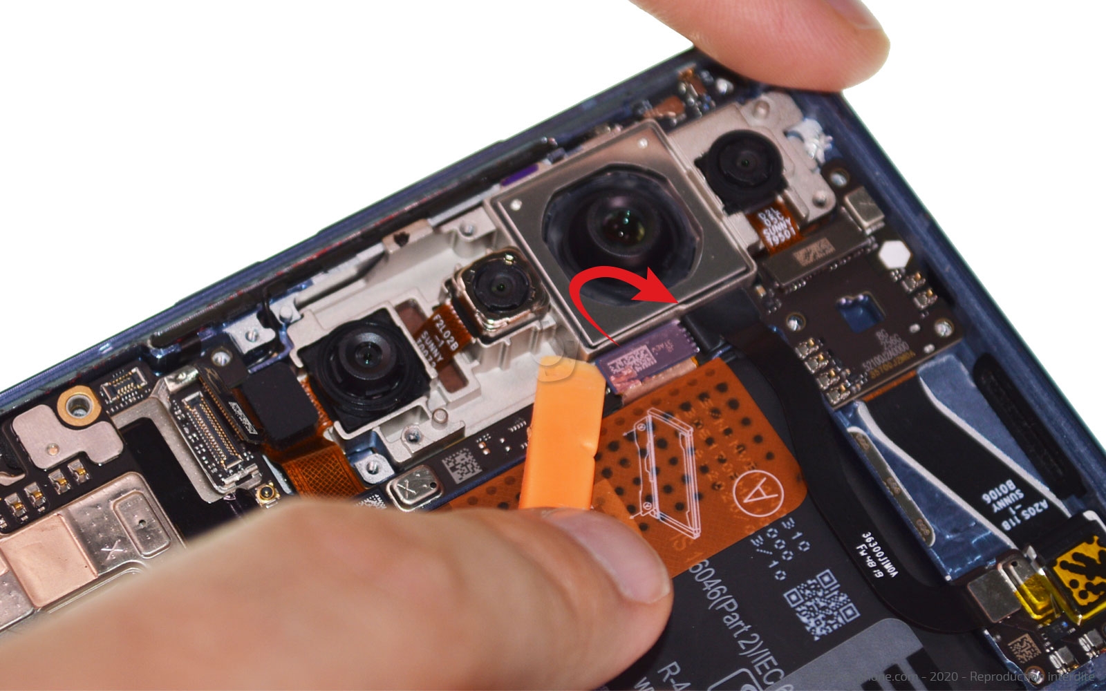 Démontage complet sur Mi 10 photo 1