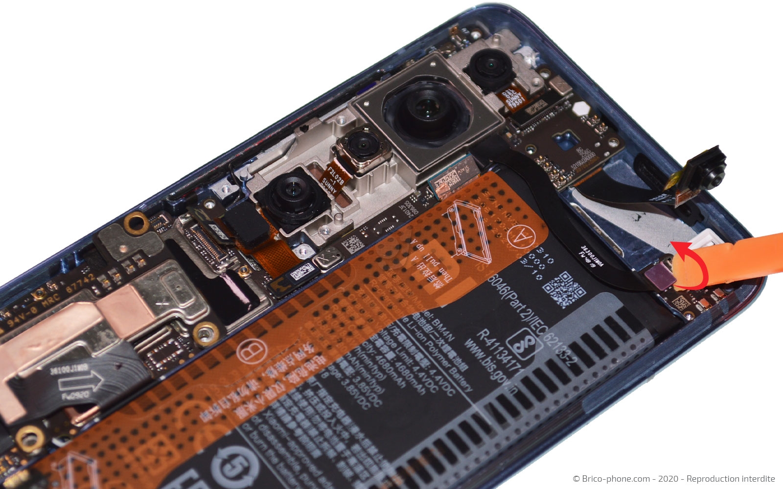 Démontage complet sur Mi 10 photo 3