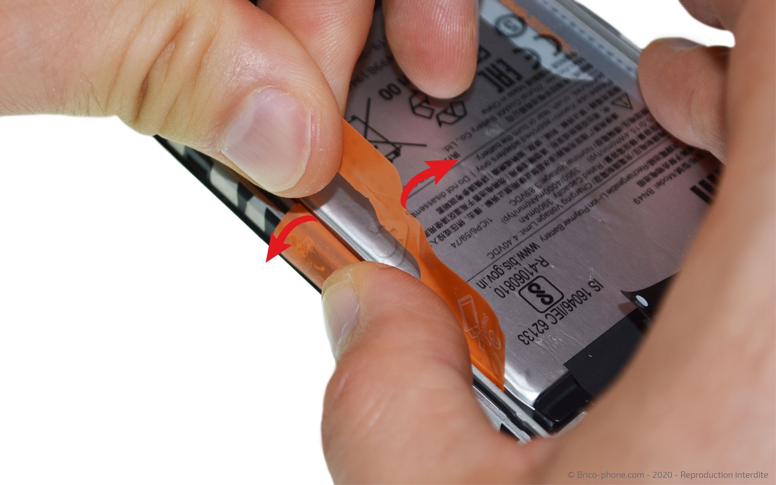 Changement de batterie sur Redmi 7A photo 2