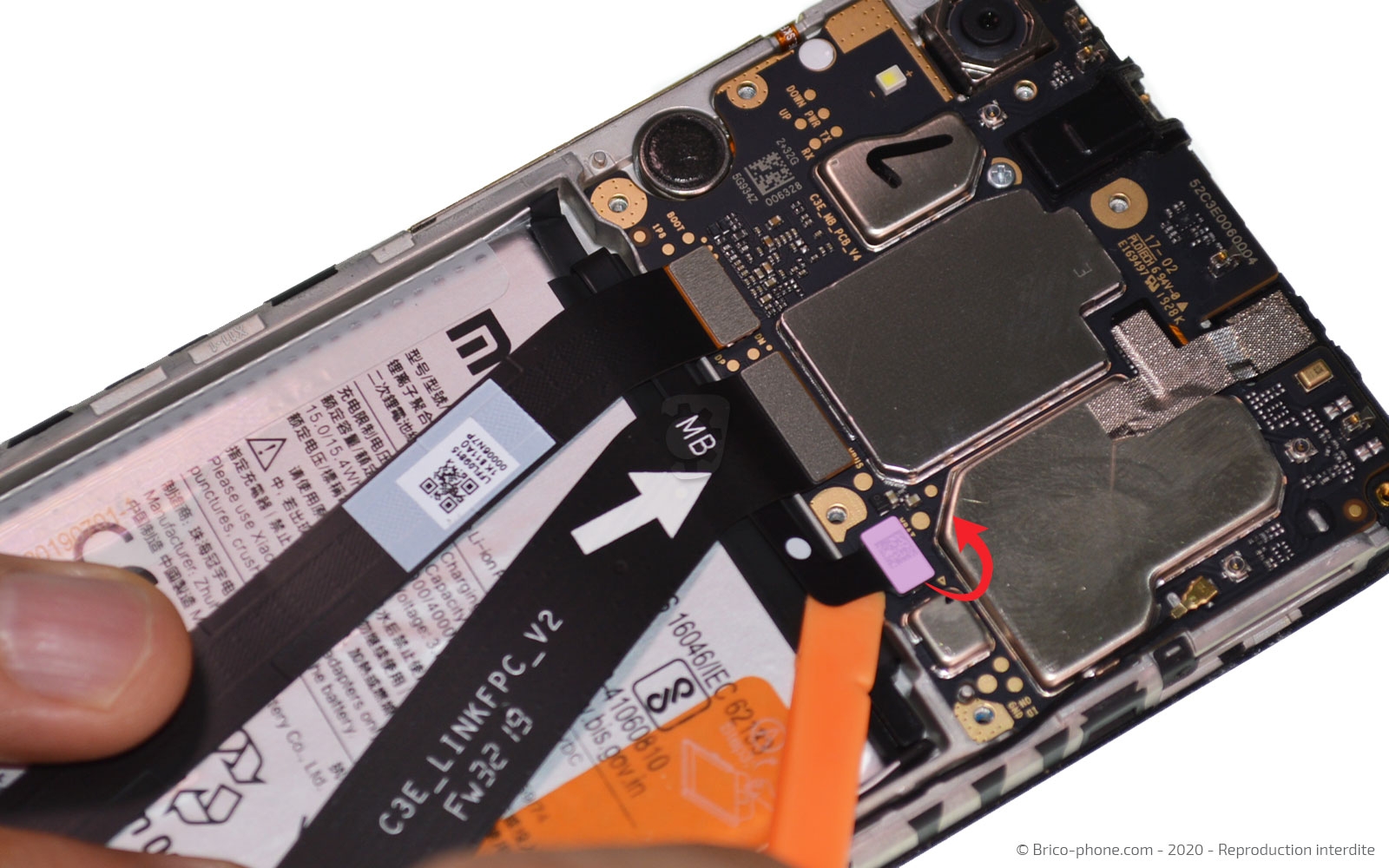 Changement du connecteur de charge sur Redmi 7A photo 1