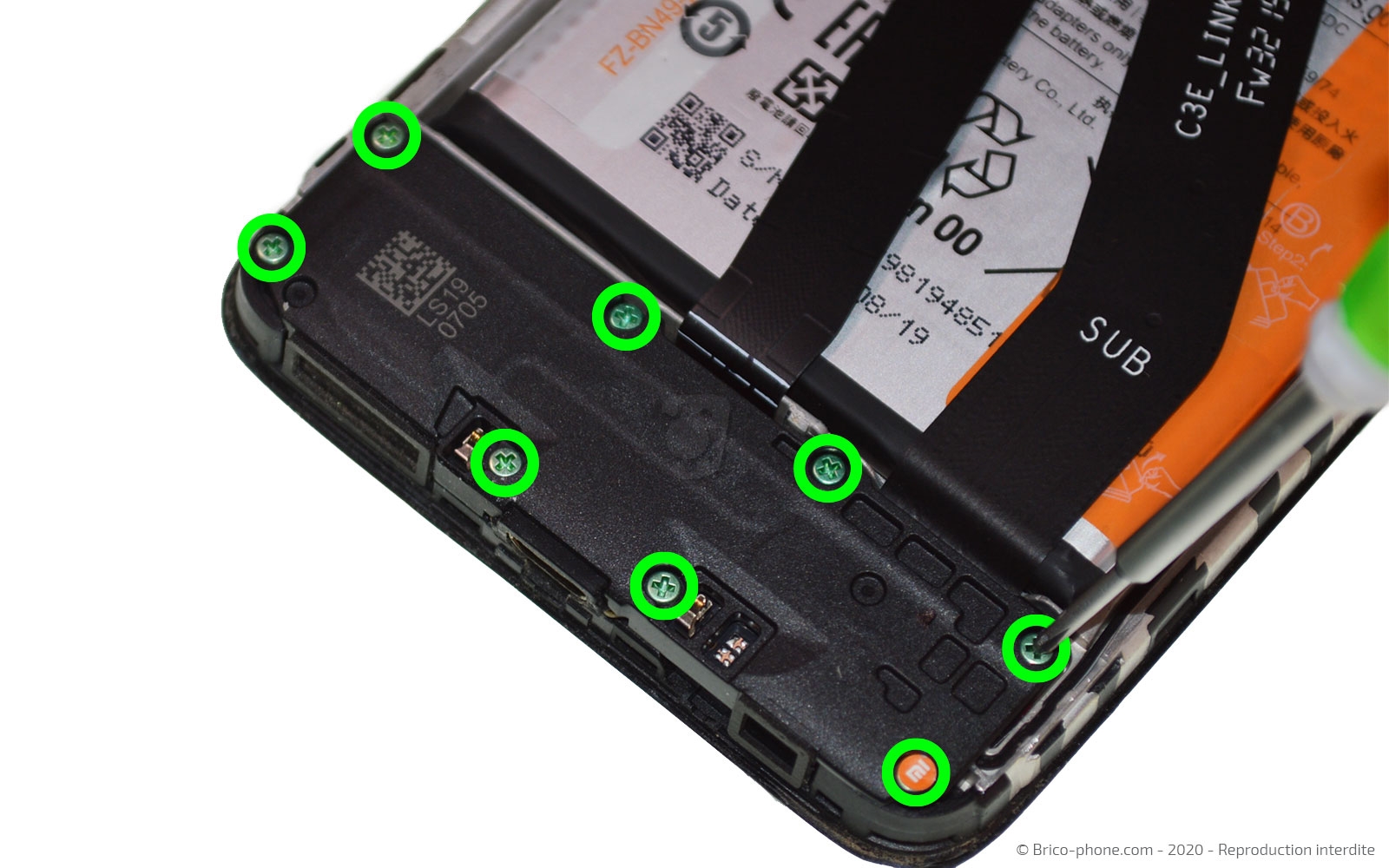 Changement du connecteur de charge sur Redmi 7A photo 1