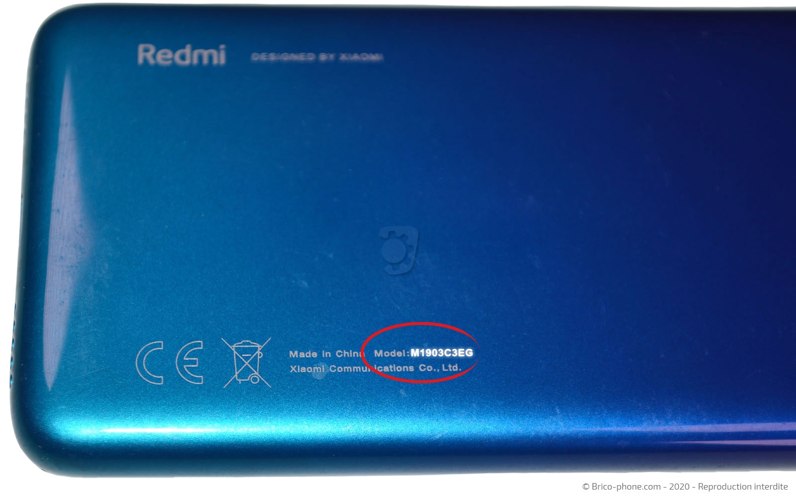 Changement de la coque arrière sur Redmi 7A photo 1