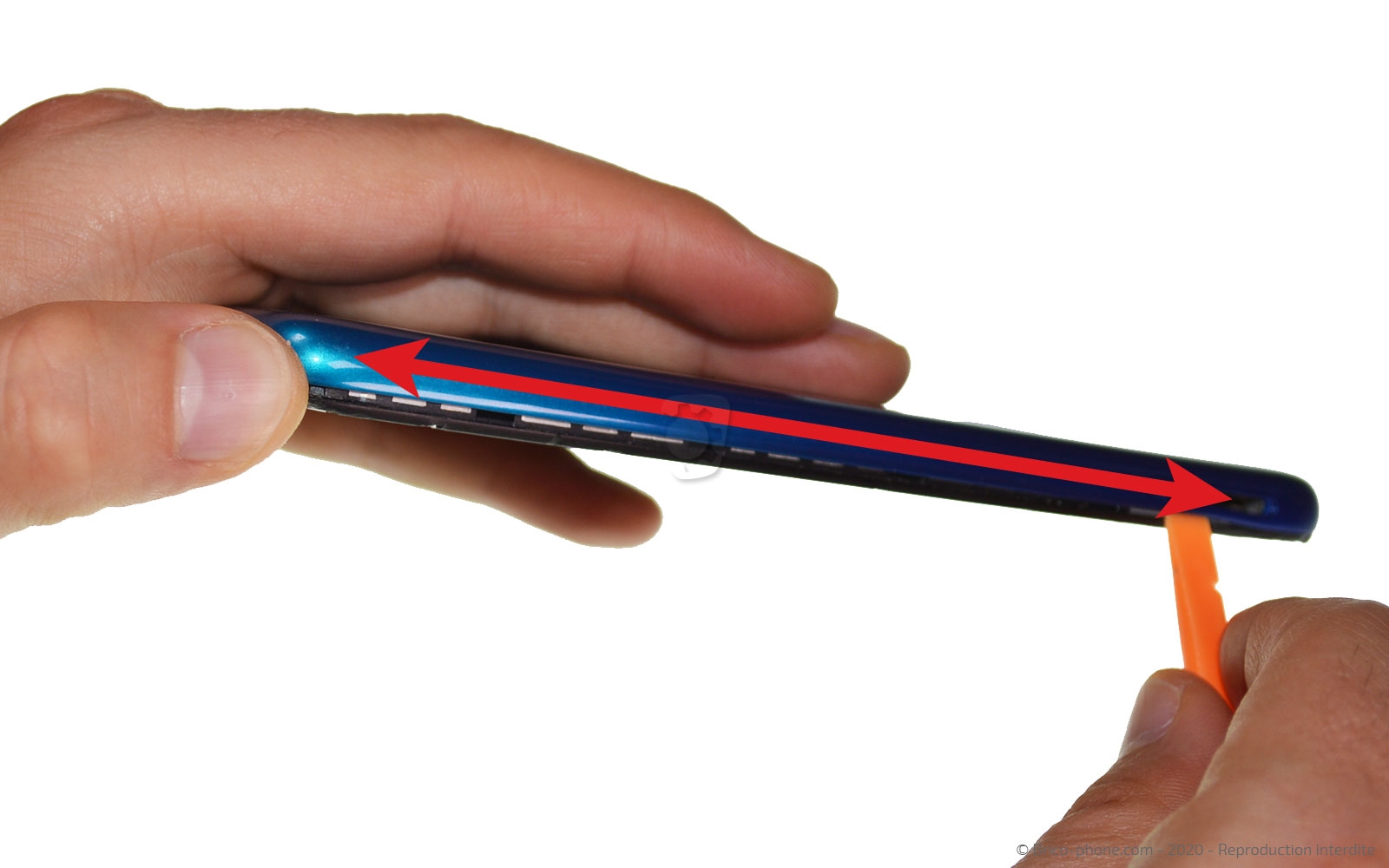 Changement de la coque arrière sur Redmi 7A photo 3