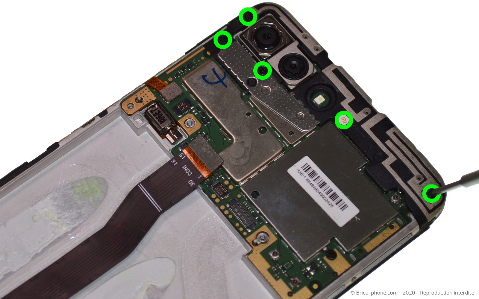 Démontage complet sur Redmi 6 photo 1