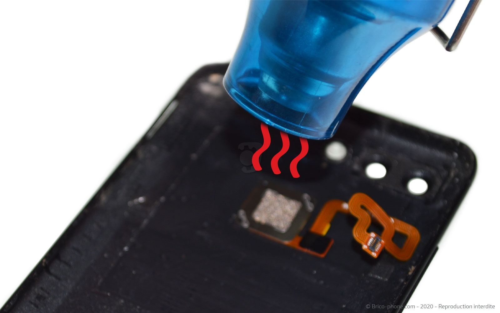 Changement de la coque arrière sur Redmi 6 photo 1