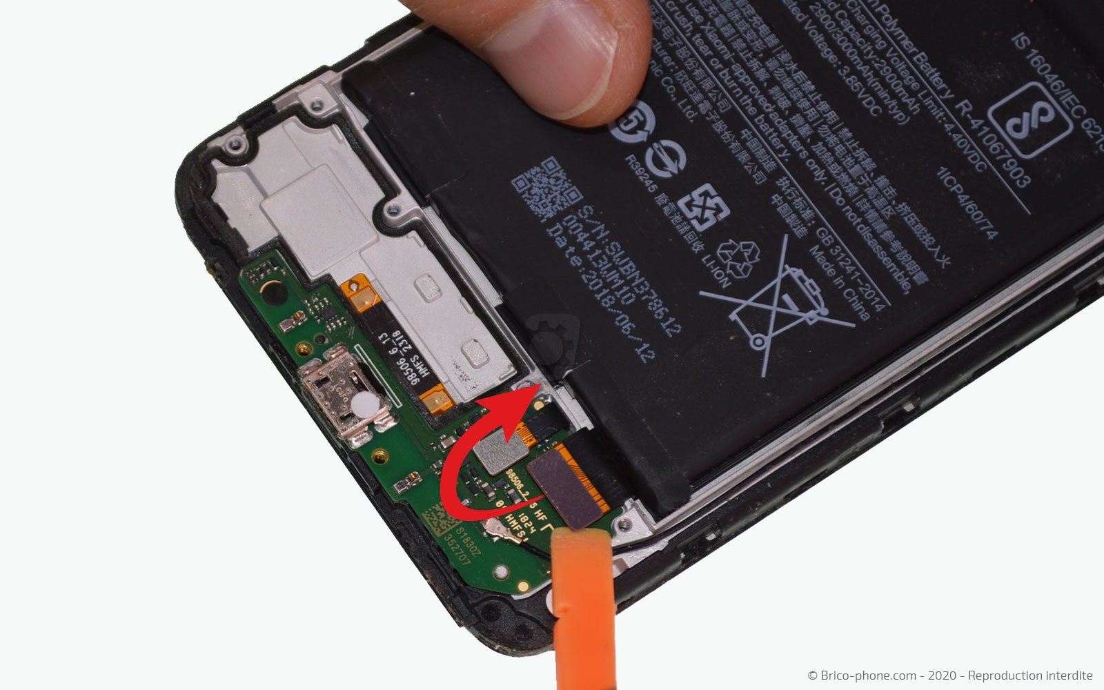 Changement du connecteur de charge sur Redmi 6 photo 1