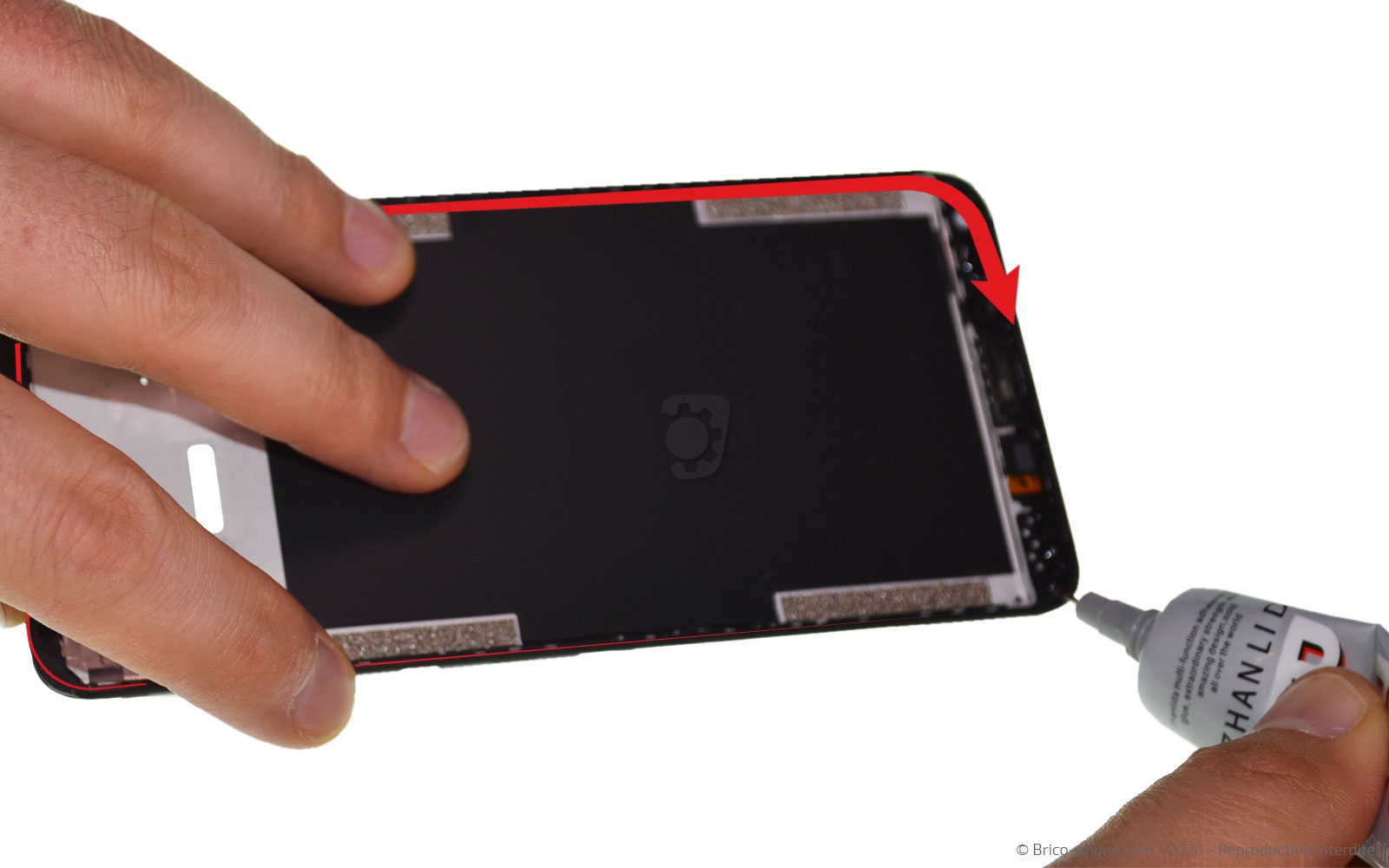 Changement d'écran (vitre + LCD) sur Redmi 6 photo 3