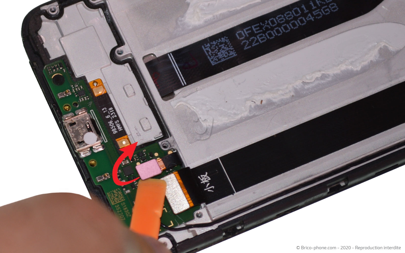 Changement d'écran (vitre + LCD) sur Redmi 6 photo 2