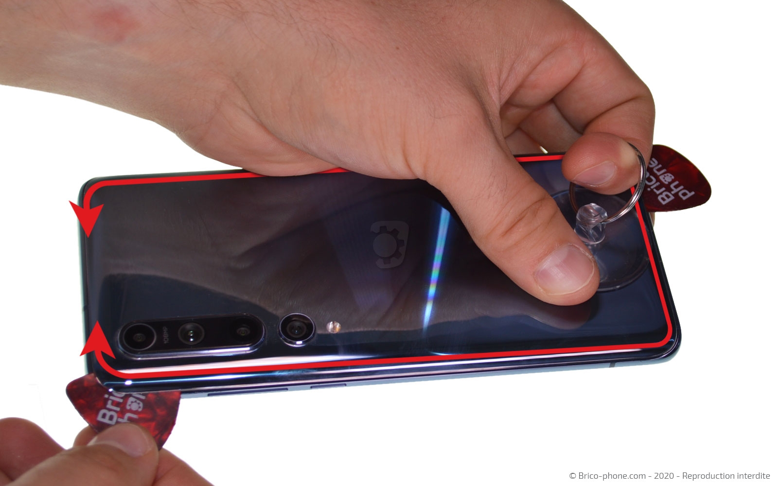 Changement de batterie sur Mi 10 photo 1