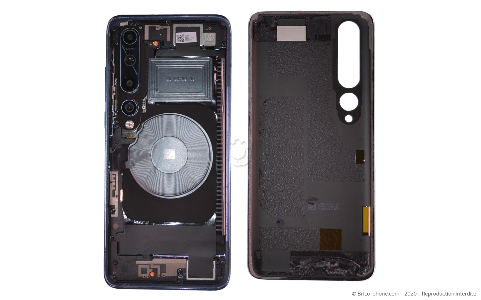 Changement de batterie sur Mi 10 photo 3