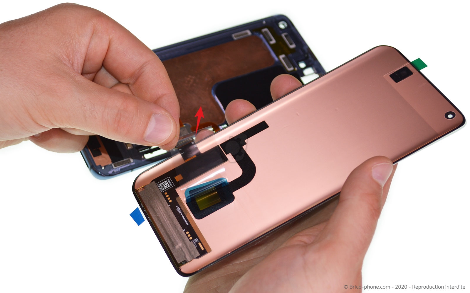 Changement d'écran (vitre + Amoled) sur Mi 10 photo 2