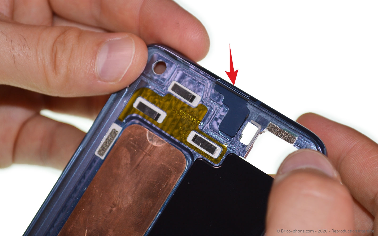 Changement d'écran (vitre + Amoled) sur Mi 10 photo 4
