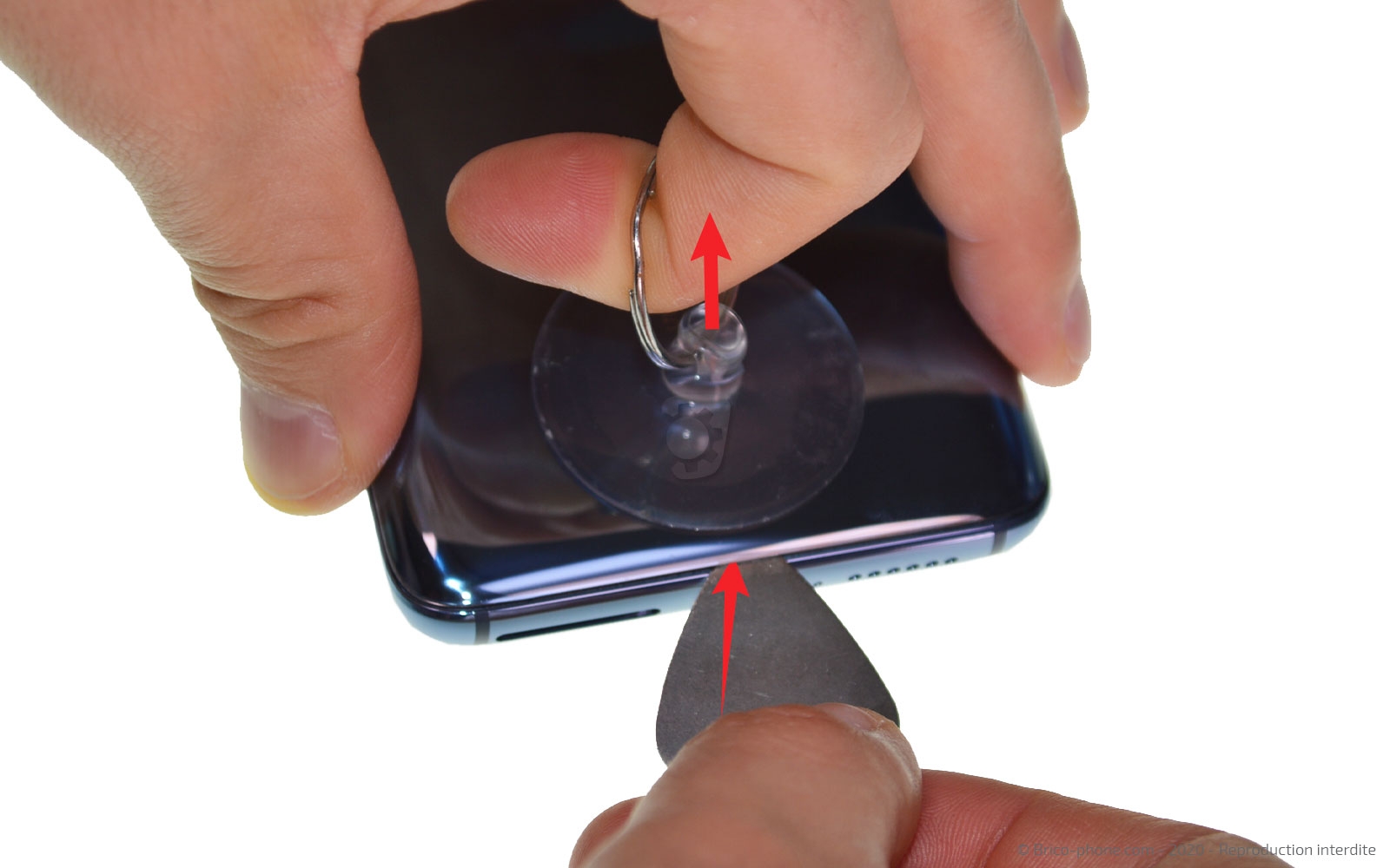 Changement d'écran (vitre + Amoled) sur Mi 10 photo 3