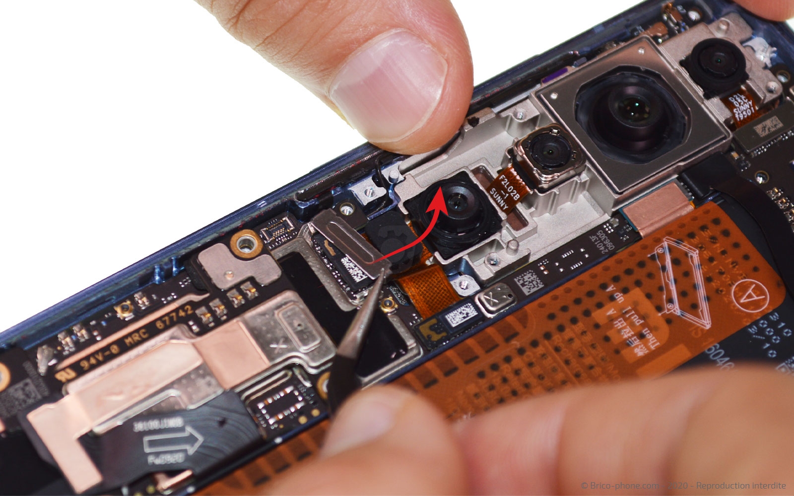 Changement d'écran (vitre + Amoled) sur Mi 10 photo 1