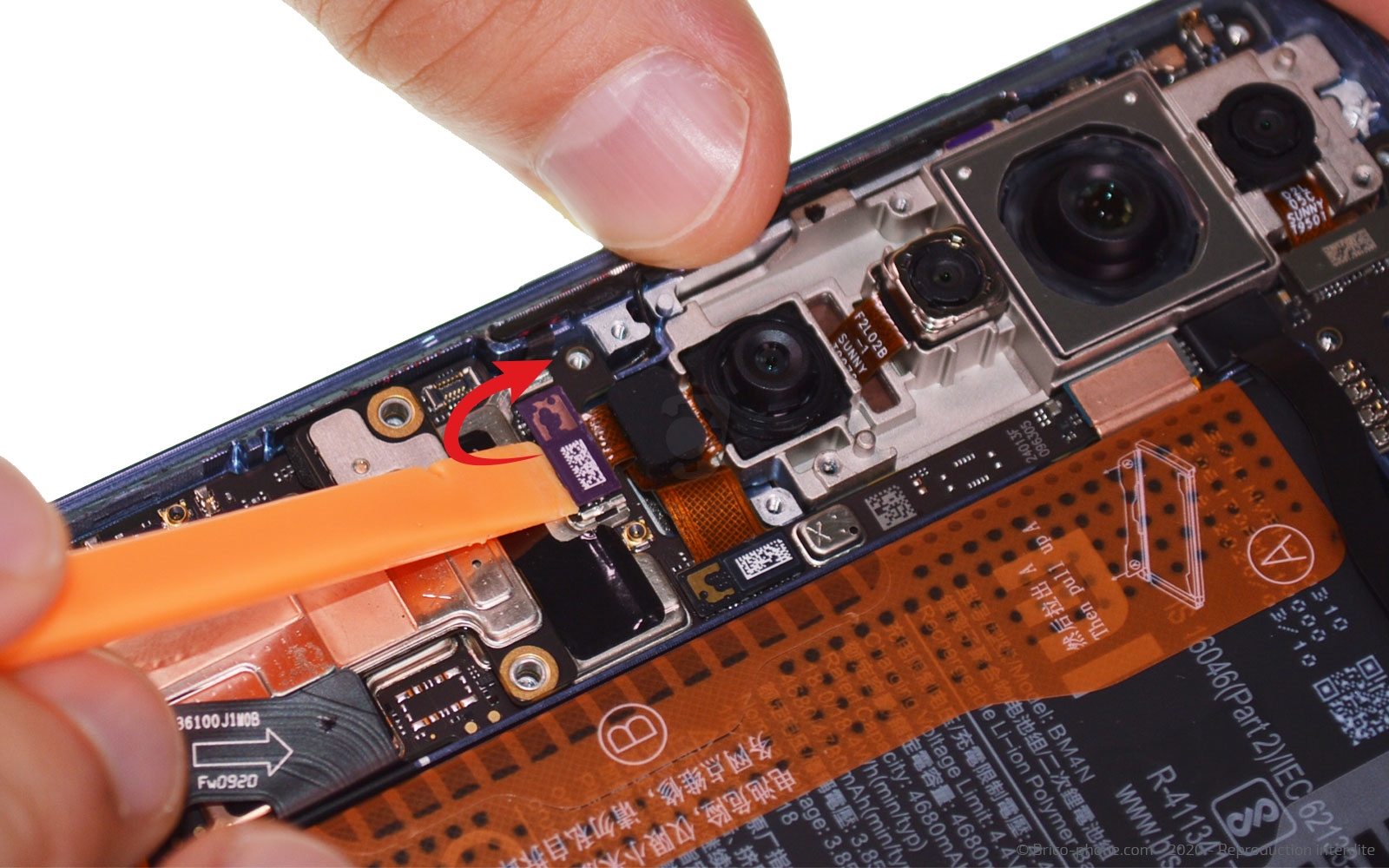 Changement d'écran (vitre + Amoled) sur Mi 10 photo 2