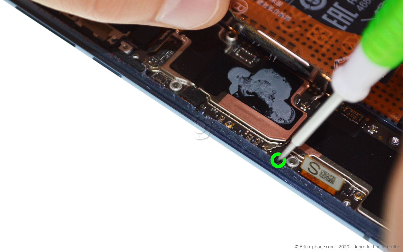 Changement du bloc écran sur Mi 10 photo 2