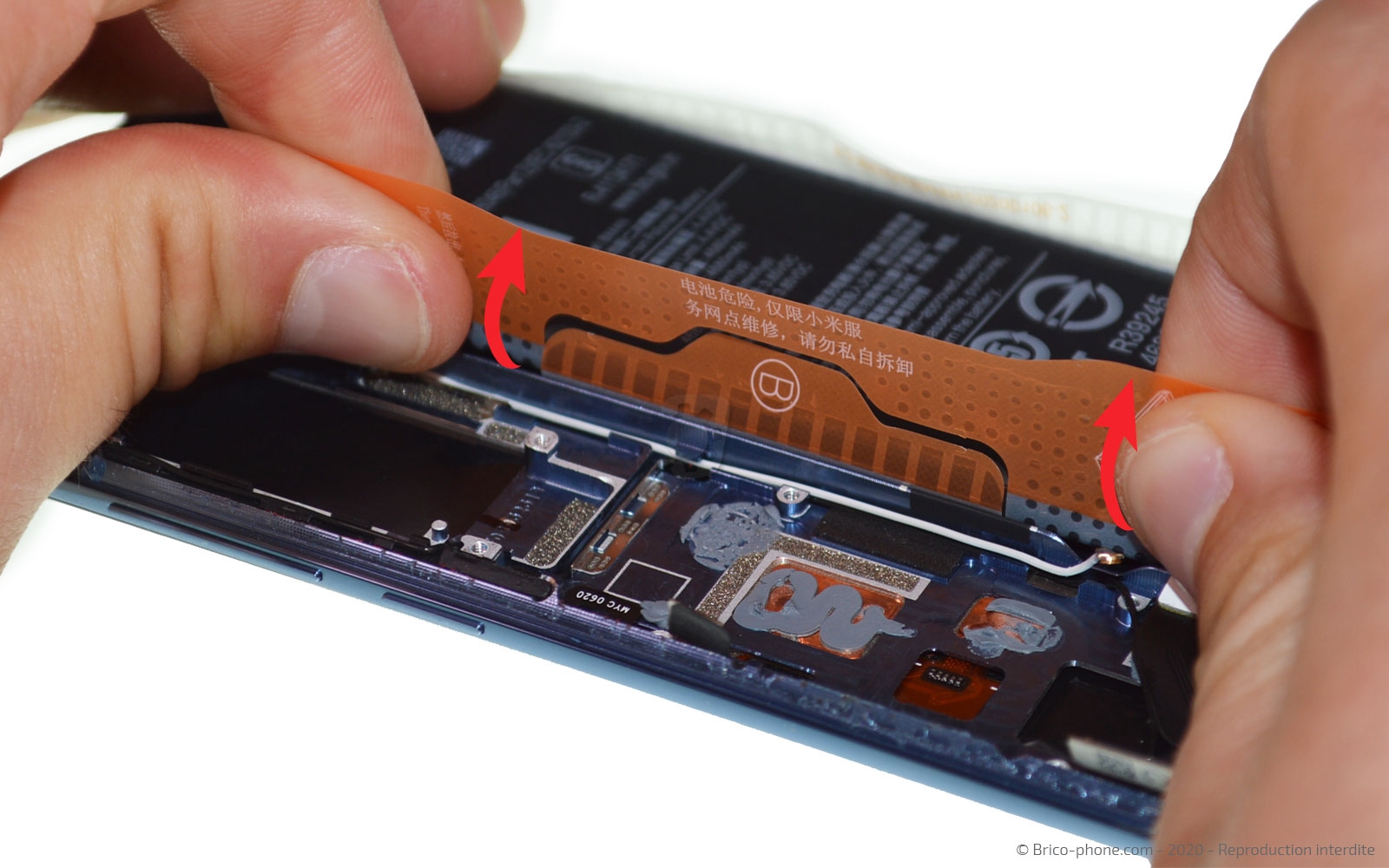 Changement du bloc écran sur Mi 10 photo 3