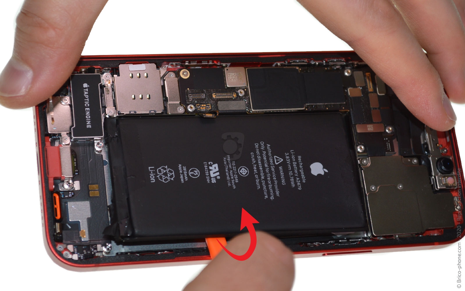 Changement de batterie sur iPhone 12 photo 2