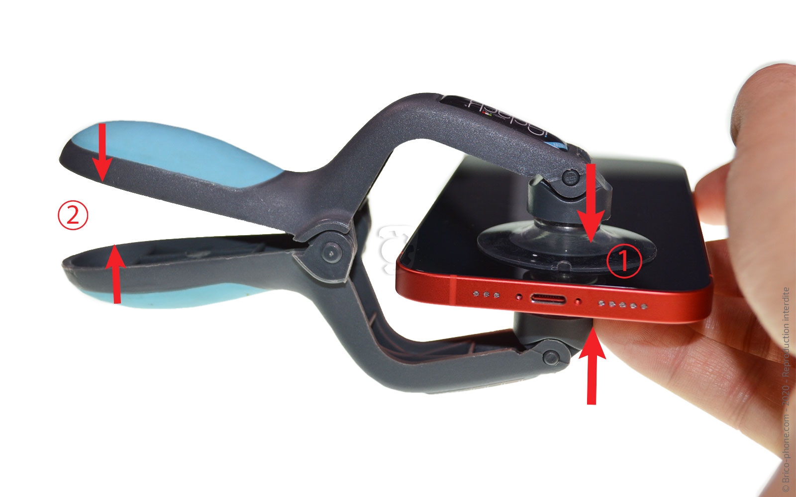 Changement de l'écran (vitre + Oled) sur iPhone 12 photo 1