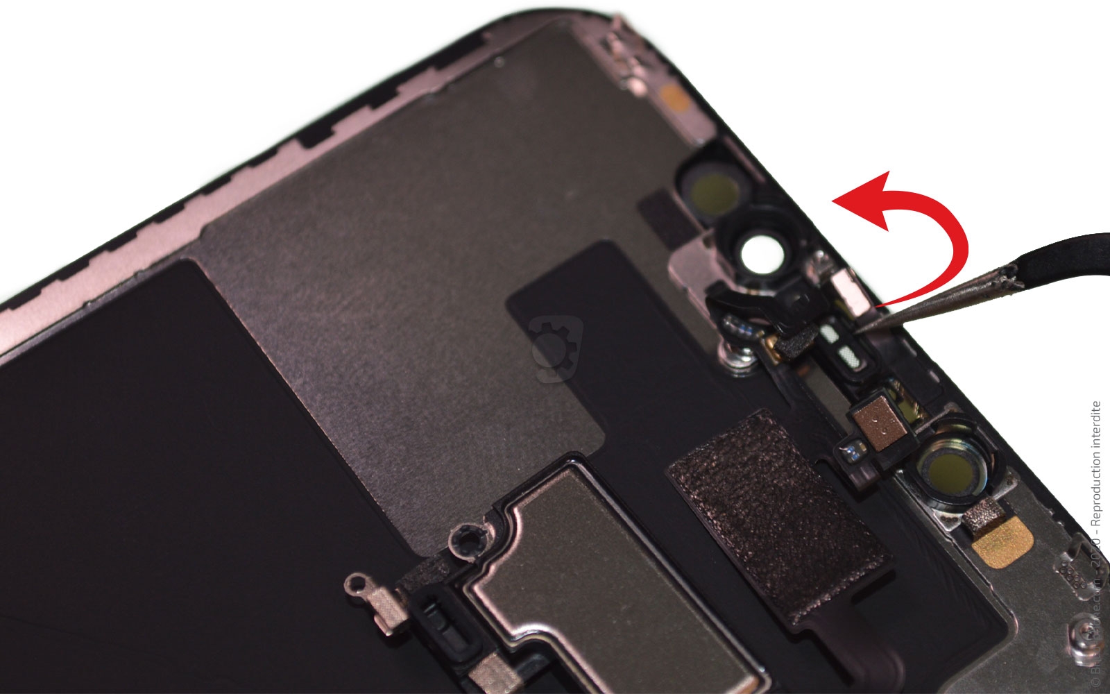 Changement de l'écran (vitre + Oled) sur iPhone 12 photo 3