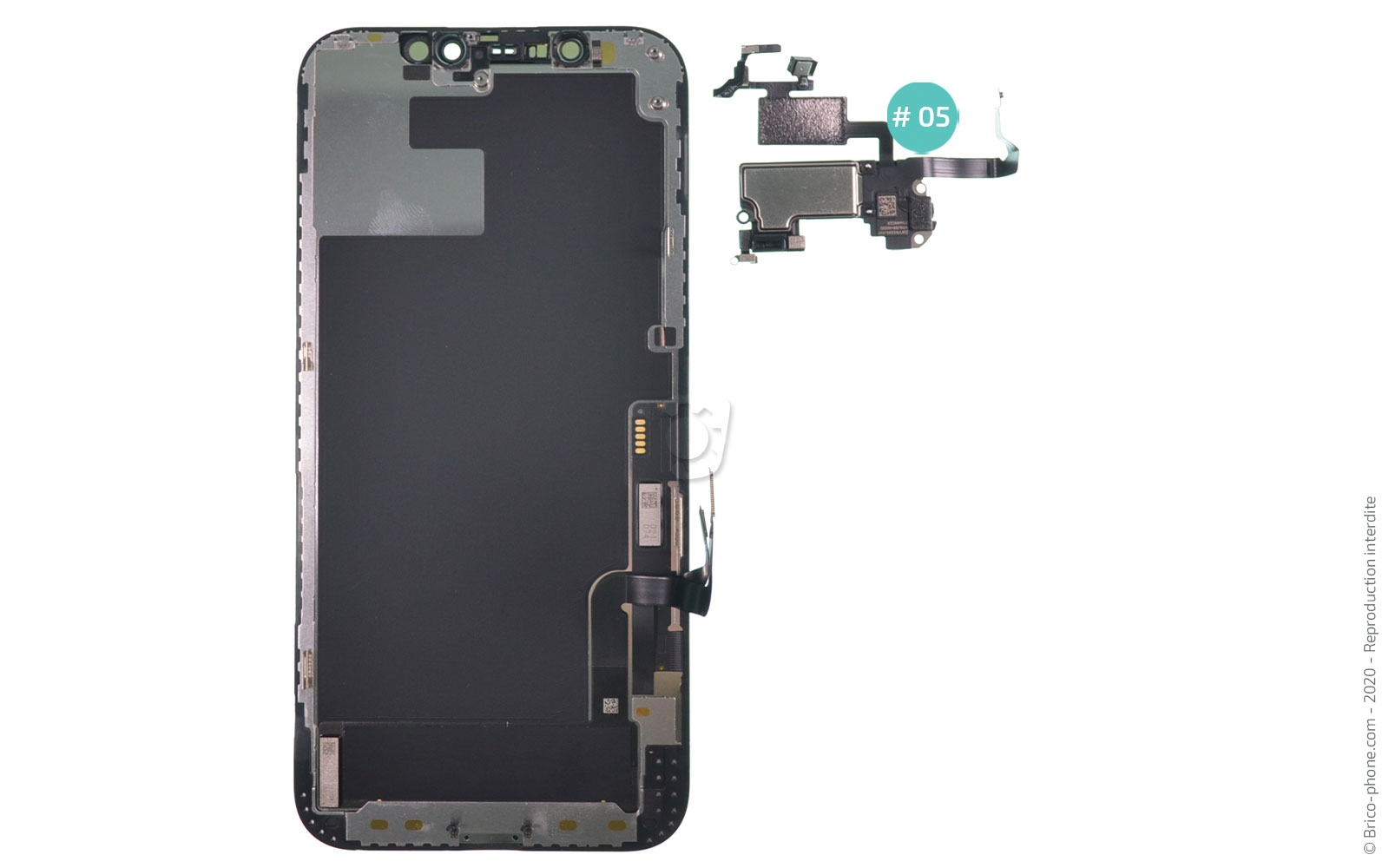 Changement de l'écran (vitre + Oled) sur iPhone 12 Pro photo 4