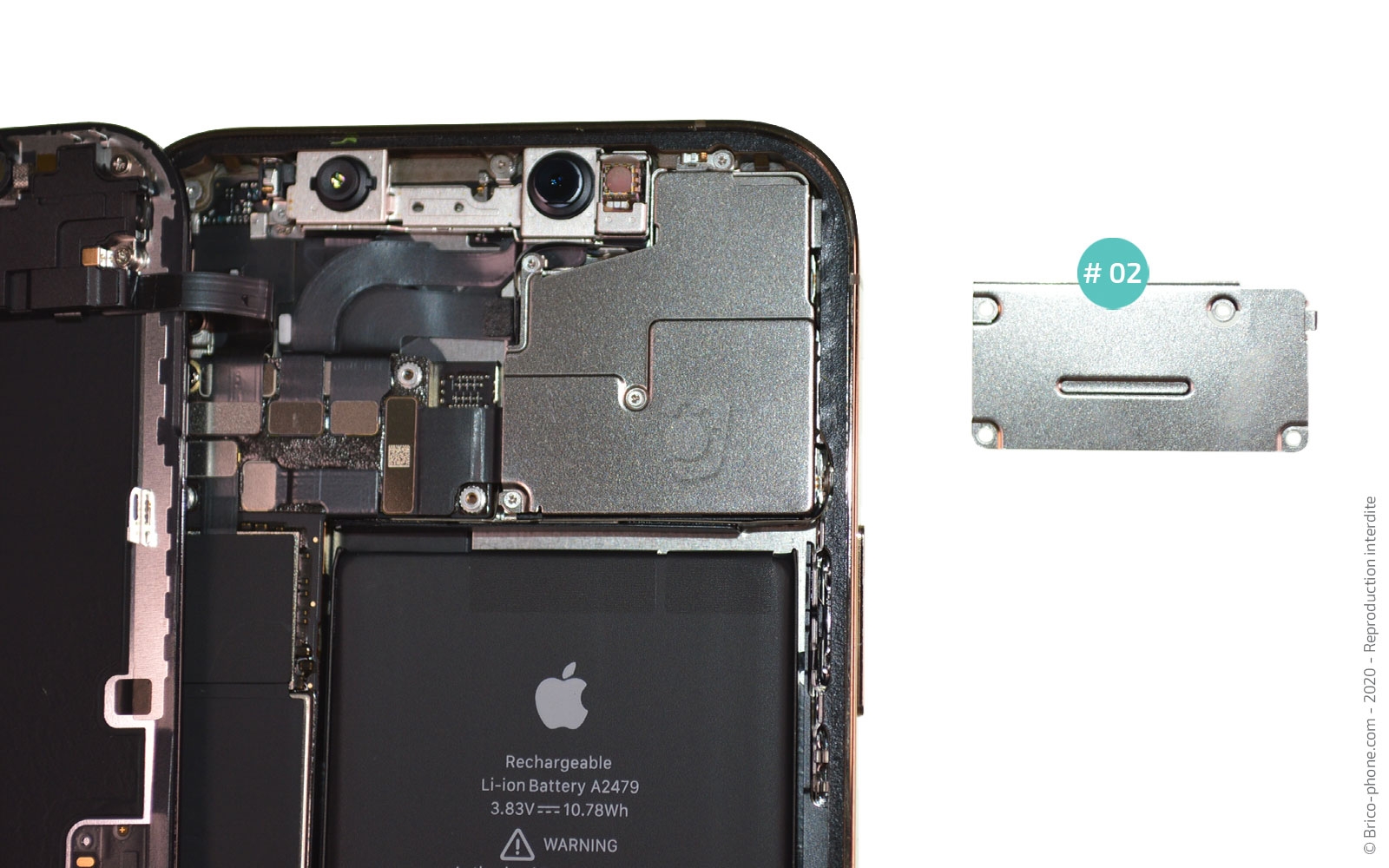 Changement de l'écran (vitre + Oled) sur iPhone 12 Pro photo 3