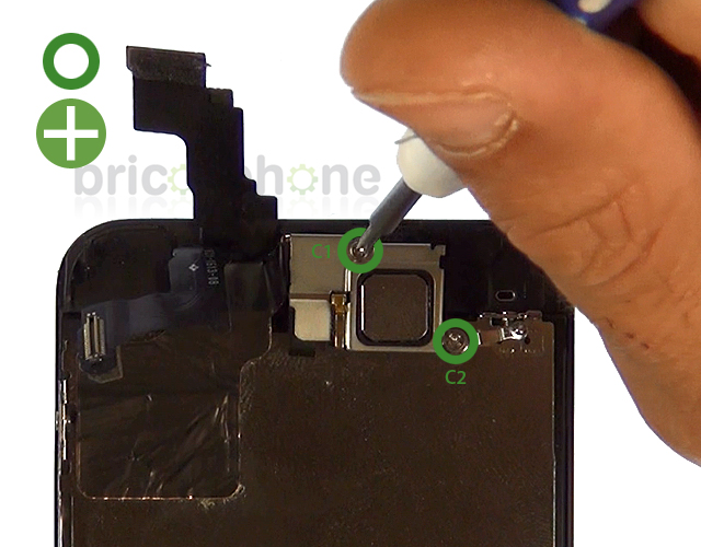 Changement d'écran (vitre+LCD) sans éléments prémontés sur iPhone 5C photo 1