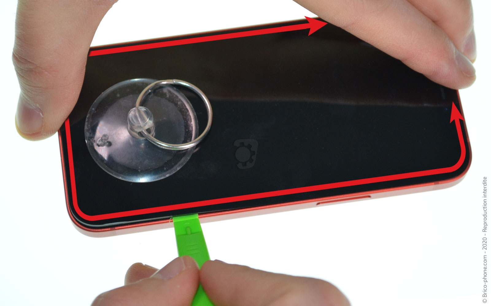 Changement de l'écran (vitre + Oled) sur iPhone 12 Mini photo 3