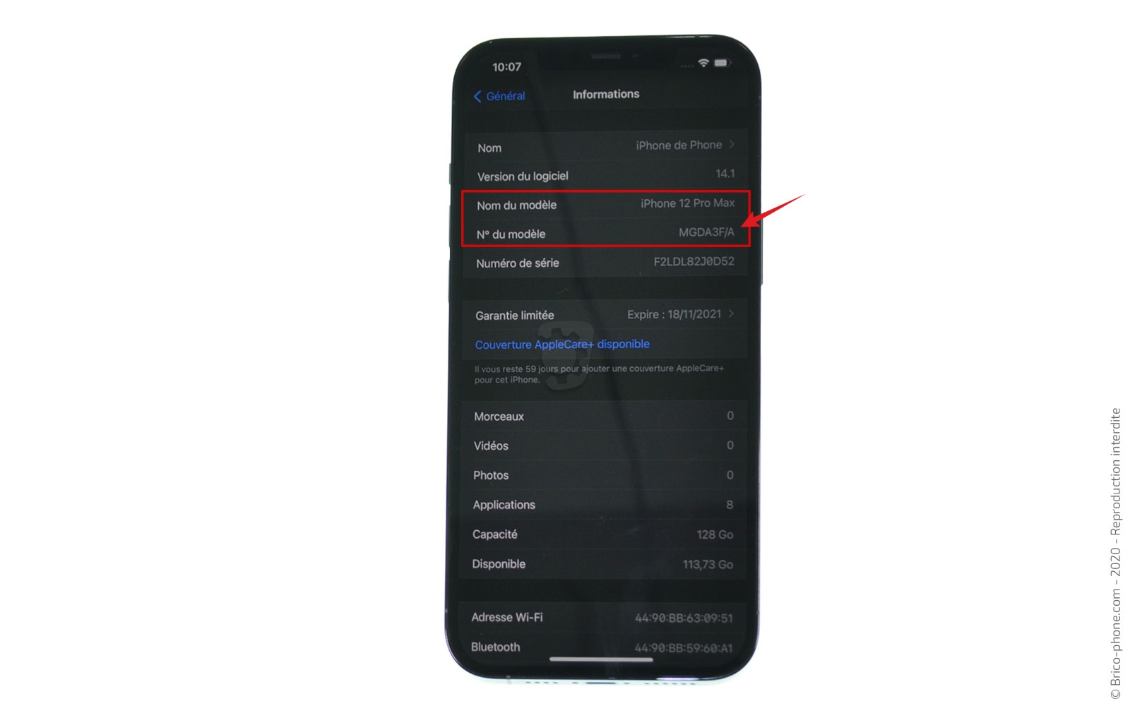 Changement de l'écran (vitre + Oled) sur iPhone 12 Pro Max photo 1