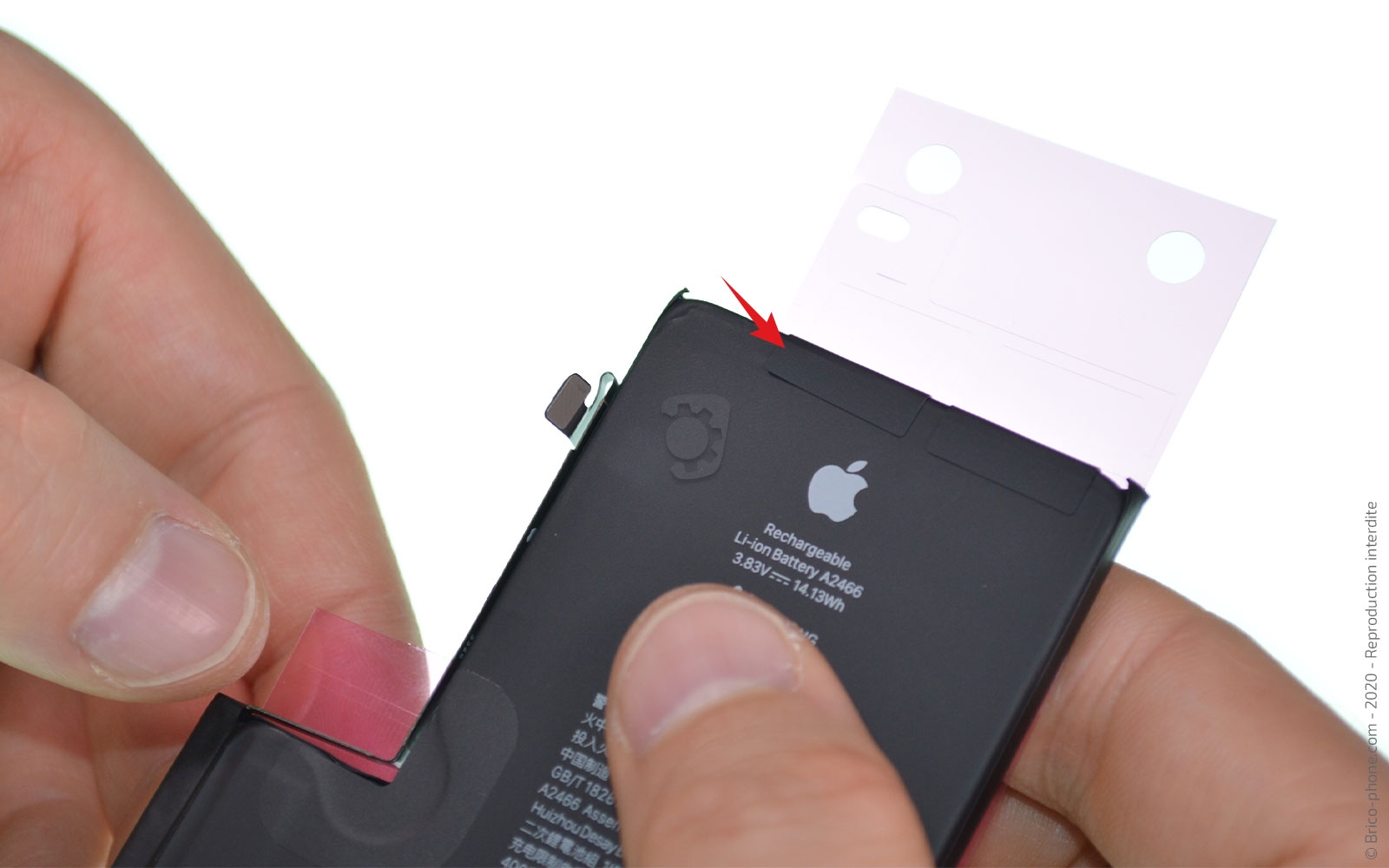 Changement de batterie sur iPhone 12 Pro Max photo 2