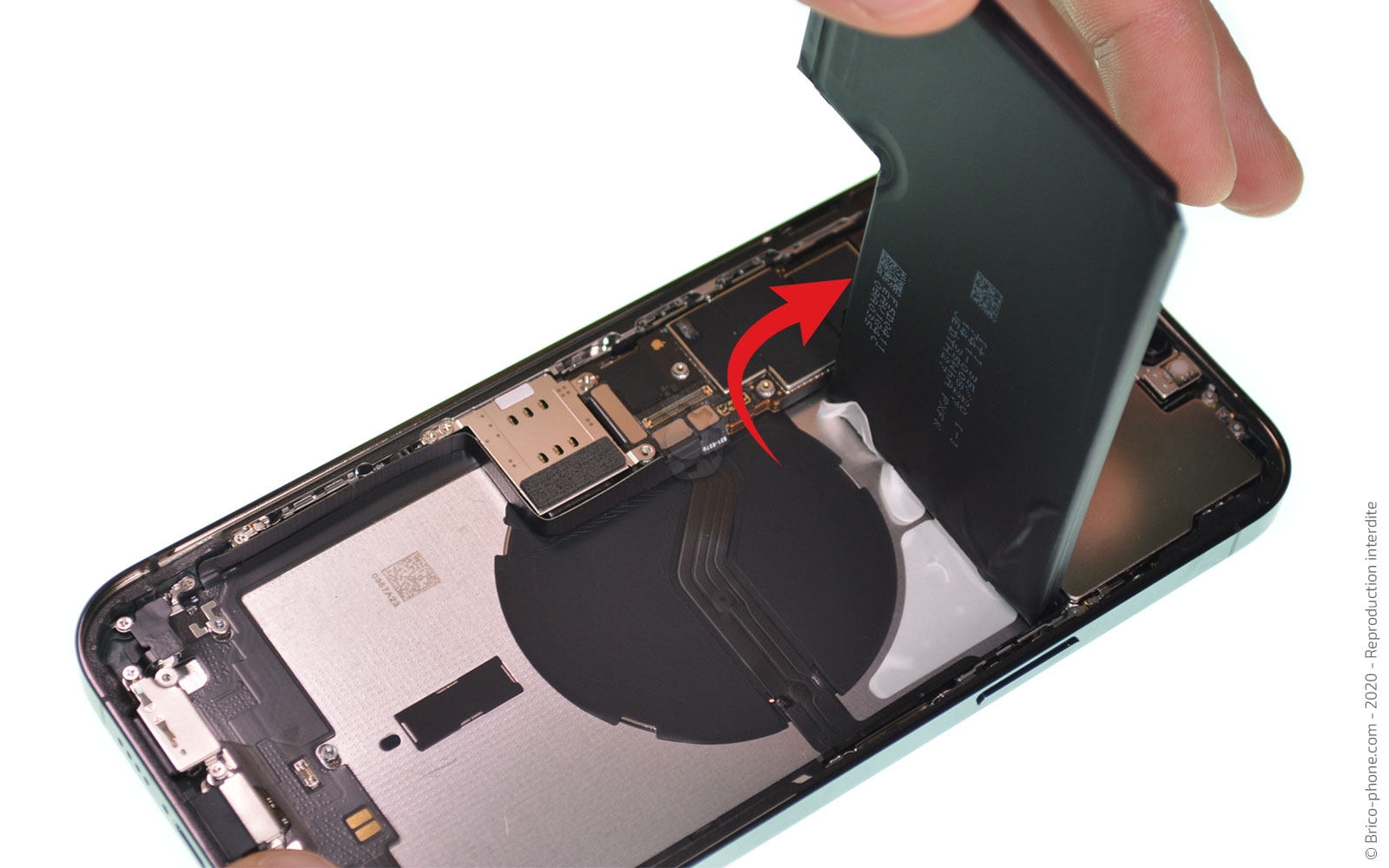 Changement de batterie sur iPhone 12 Pro Max photo 2