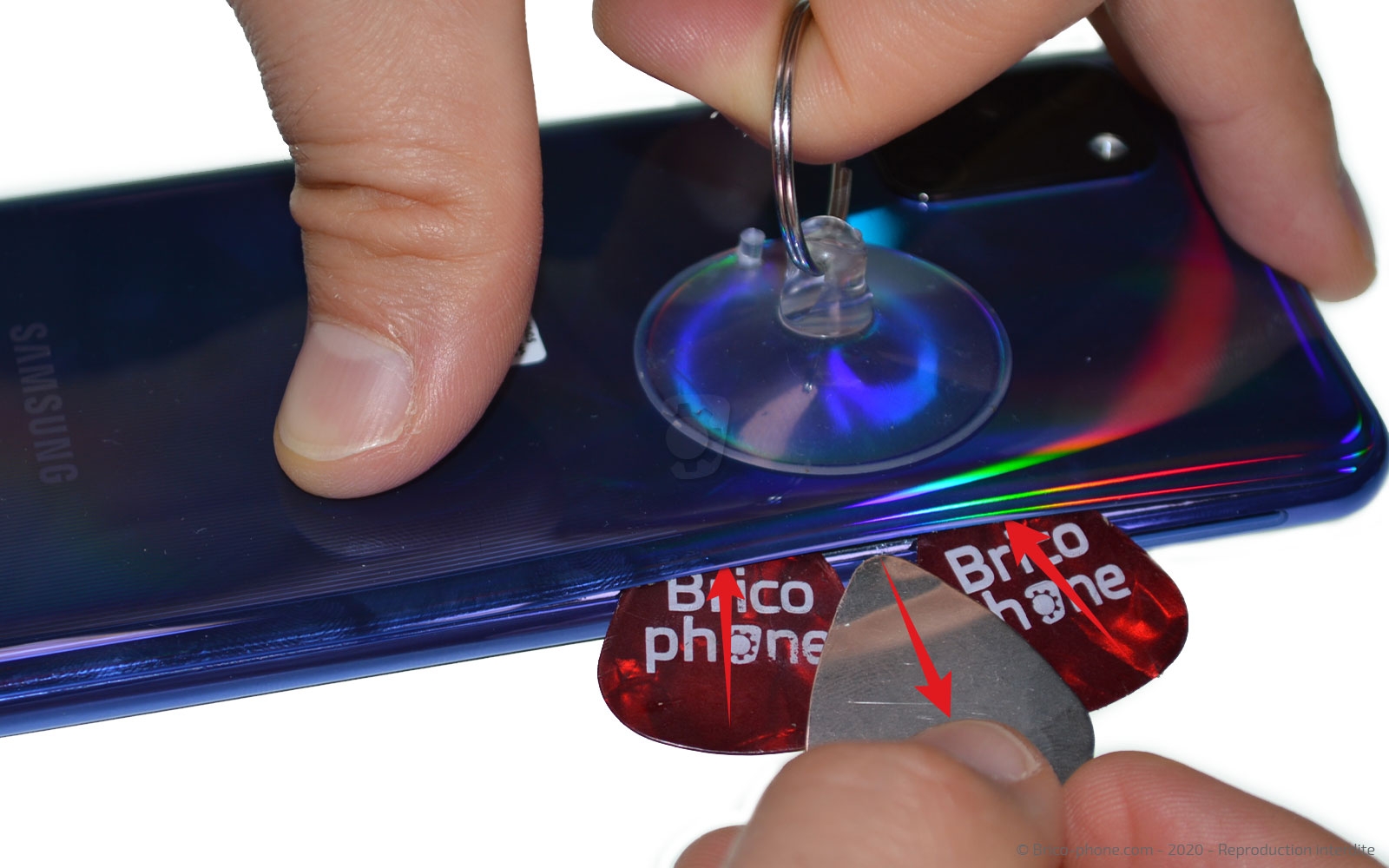 Démontage complet sur Galaxy A31 photo 4