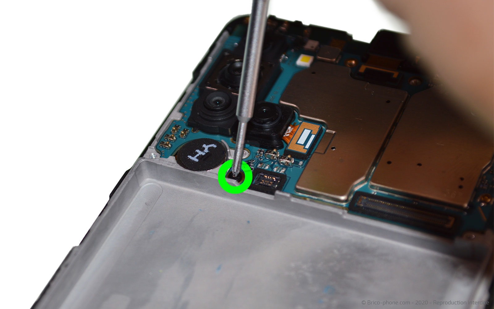 Démontage complet sur Galaxy A31 photo 2