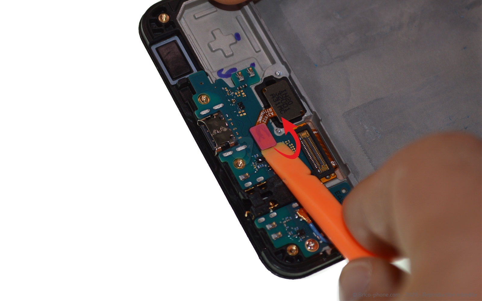 Démontage complet sur Galaxy A31 photo 1