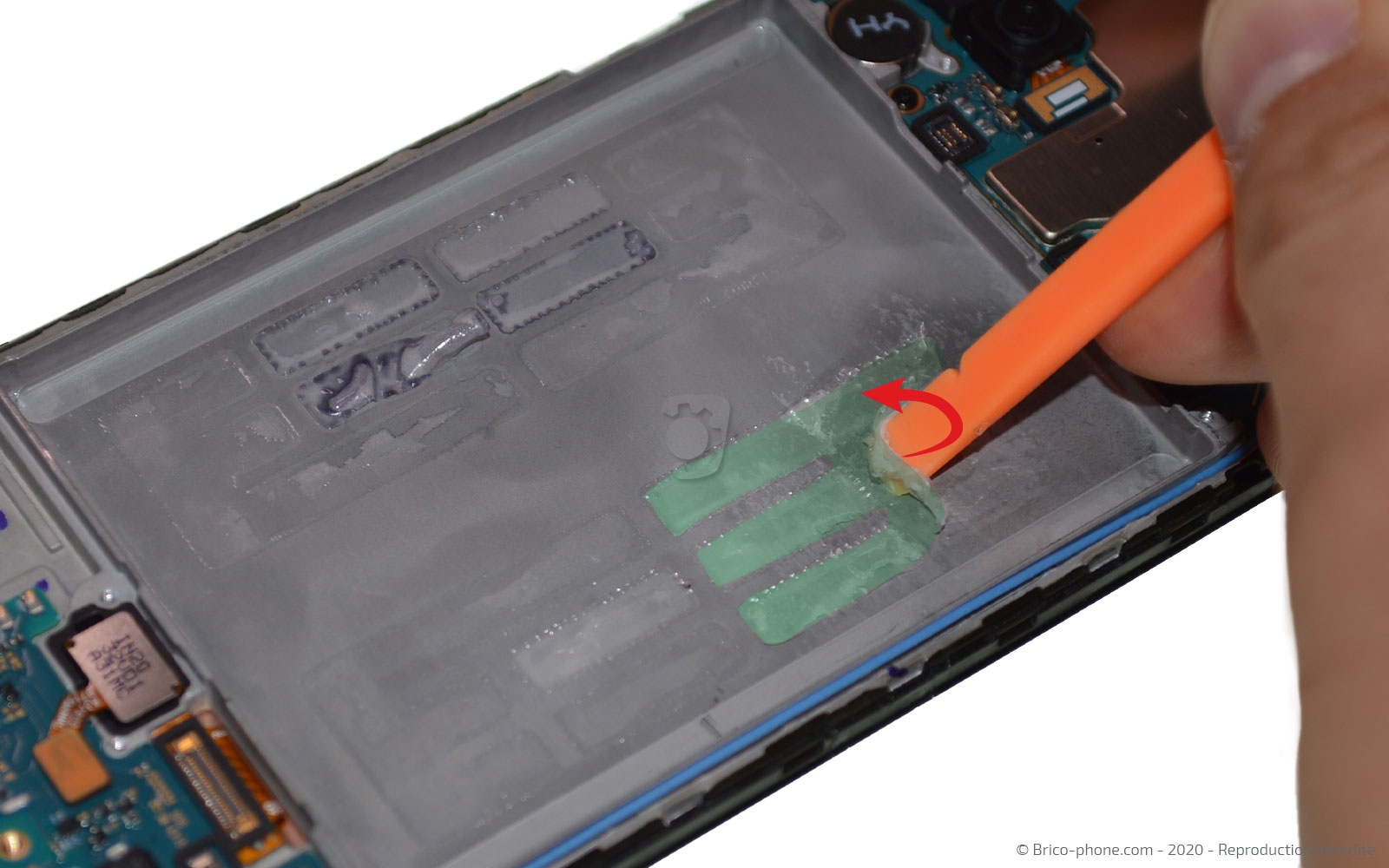 Démontage complet sur Galaxy A31 photo 3