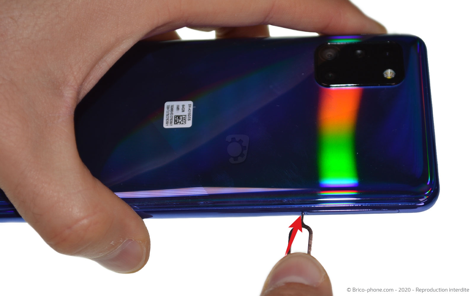 Changement du connecteur de charge sur Galaxy A31 photo 1