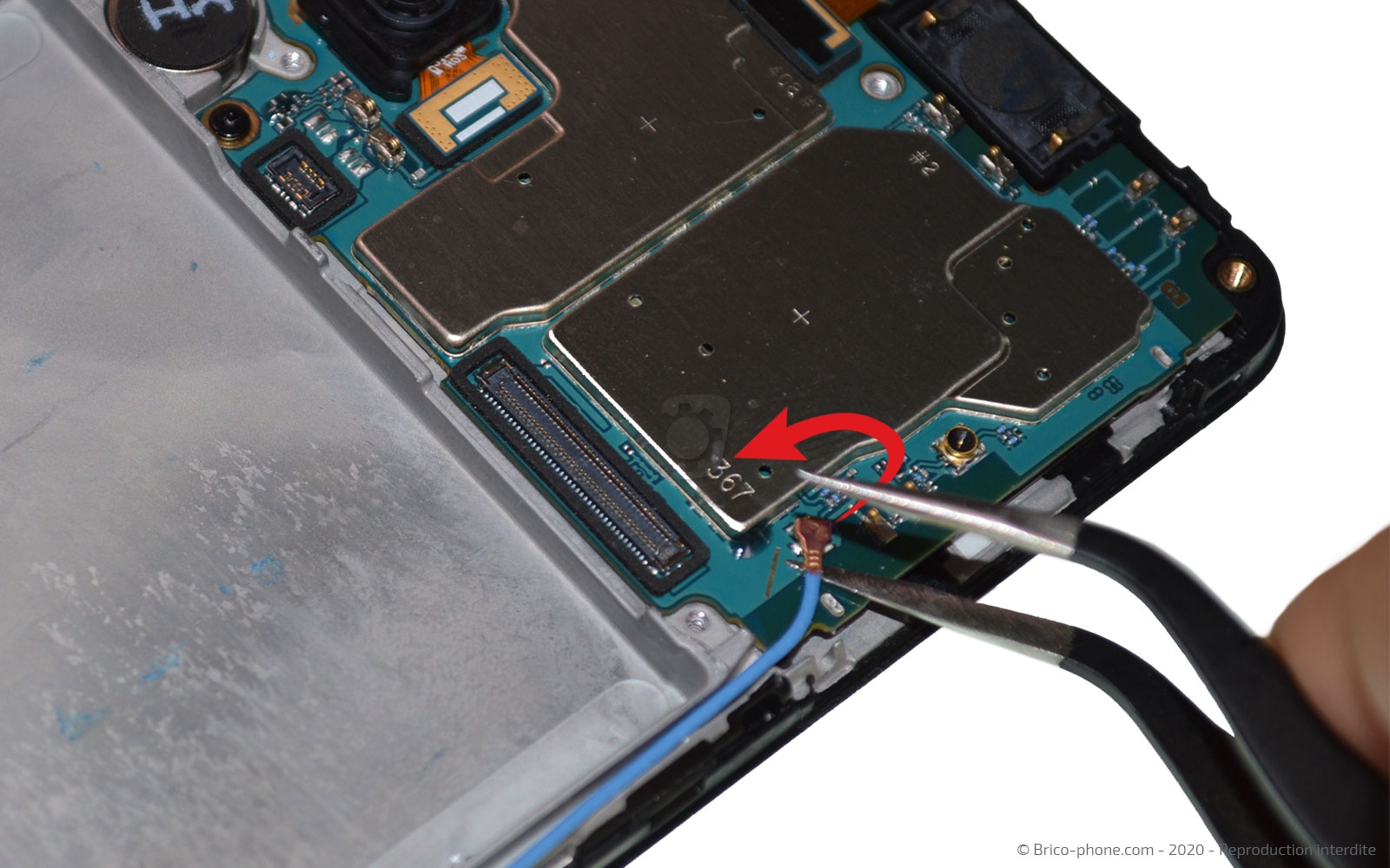 Changement du bloc écran sur Galaxy A31 photo 1