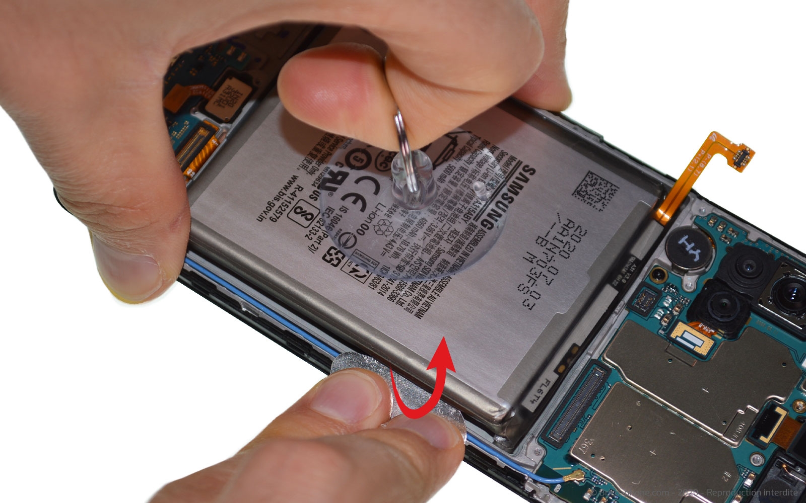 Changement du bloc écran sur Galaxy A31 photo 1